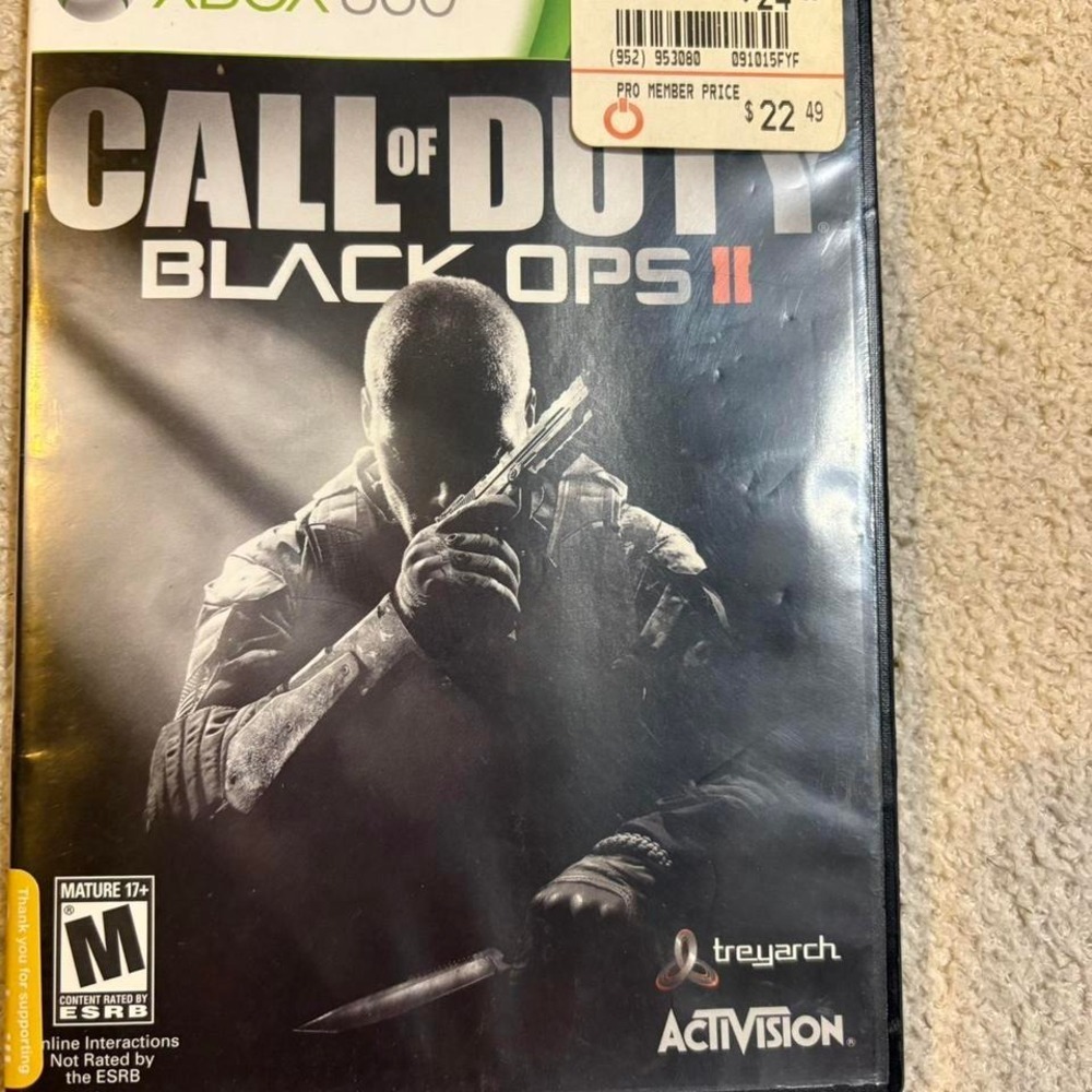 Call of Duty: Black Ops II (Microsoft Xbox 360, 2012)